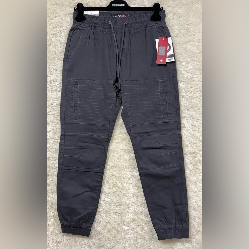 🆕 Canada Weathergear Flex Joggers in Charcoal Gray